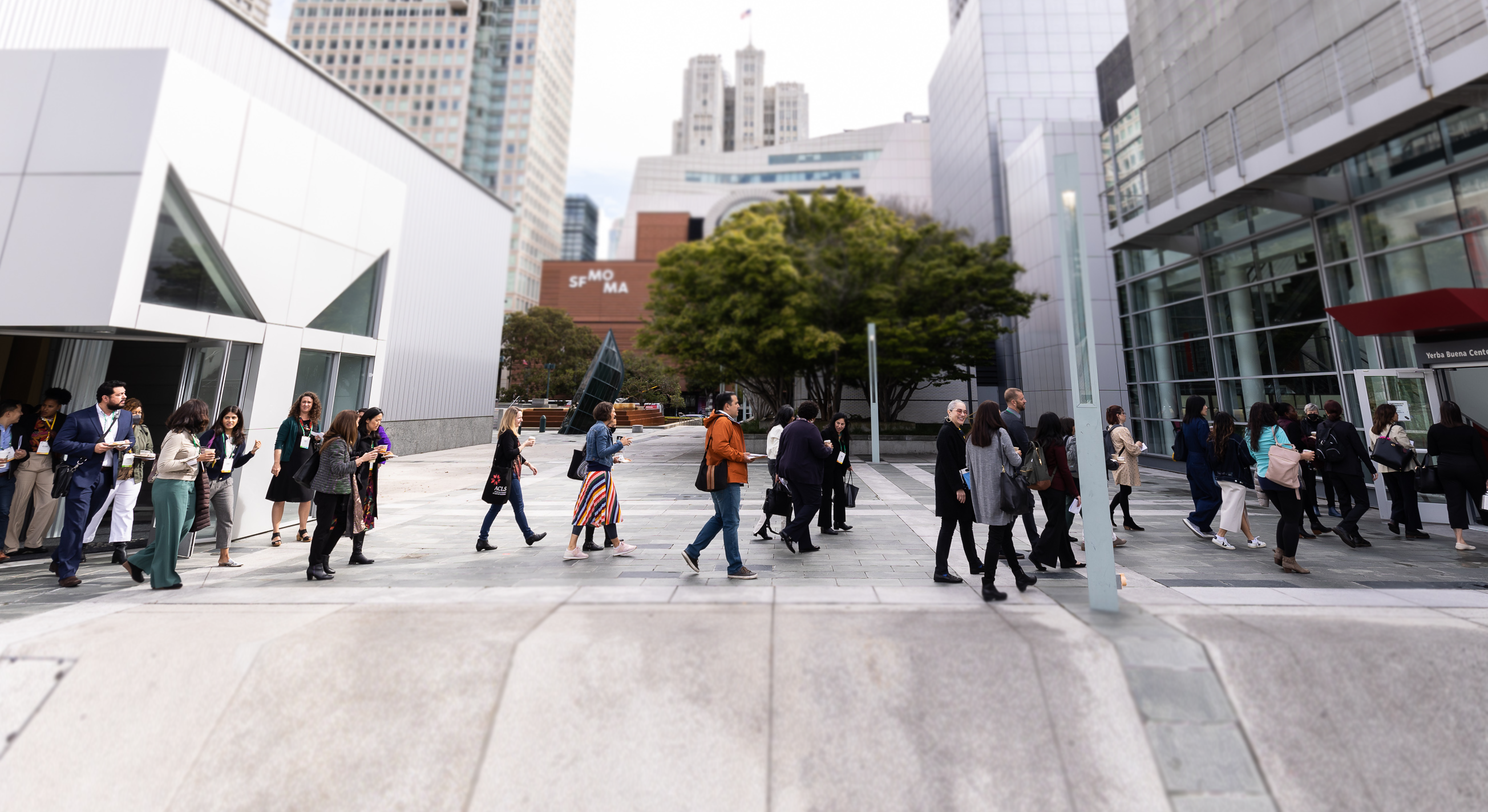 members walking